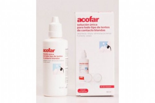 Acofar lentes de contacto blandas - solucion unica (viaje 60 ml)