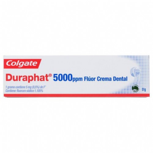 Duraphat 5000 ppm fluor crema dental (51 g)