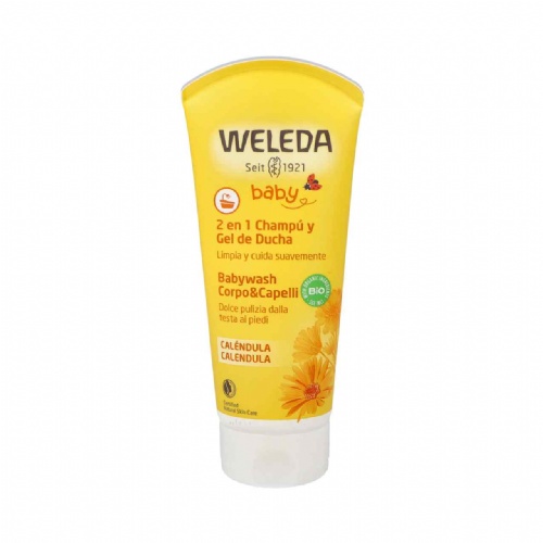 Weleda champu y gel de ducha calendula (200 ml)