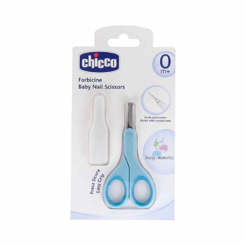 Chicco tijeras seguridad uñas (recien nacido azul)