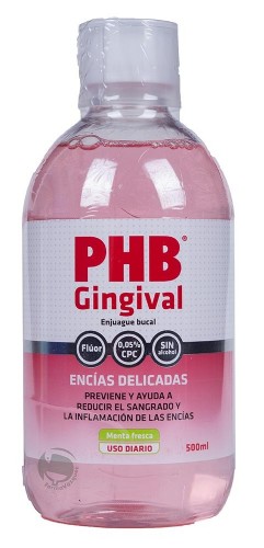 Phb encias enjuague bucal (500 ml)