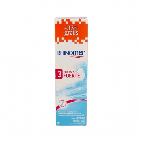 Rhinomer limpieza nasal f-3  1 nebulizador 180 ml