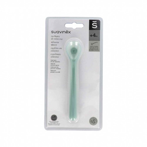 Suavinex cuchara silicona (+4m)