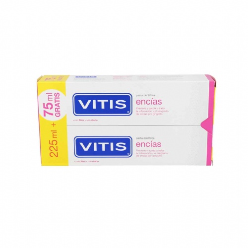 Vitis encias pasta dentifrica + colutorio (150 ml 2 u + 30 ml)