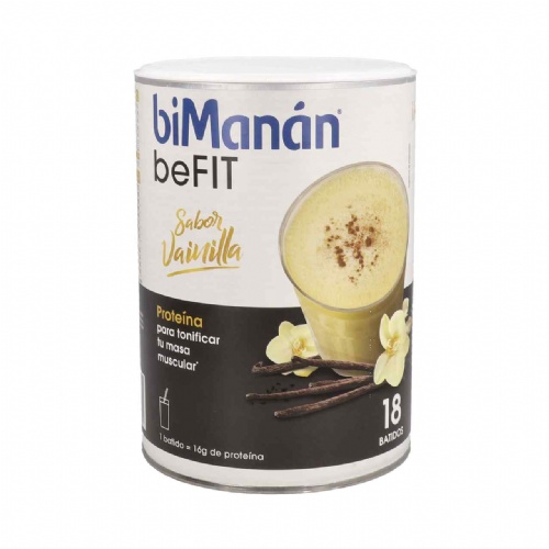 Bimanan befit proteina batido (1 envase 540 g sabor vainilla)