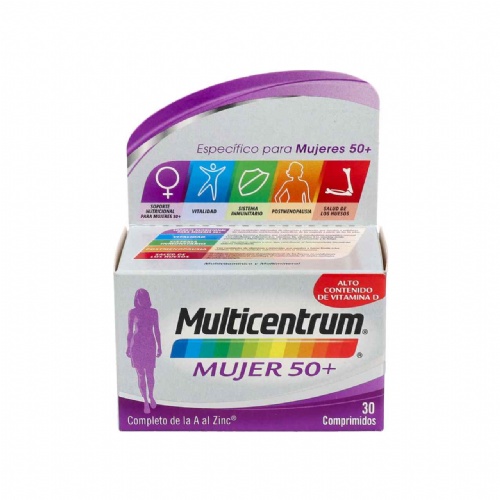 Multicentrum mujer 50+ (30 comp)
