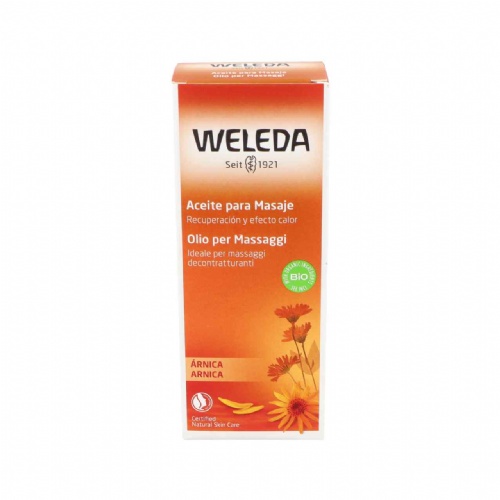 Weleda aceite de masaje con arnica (100 ml)