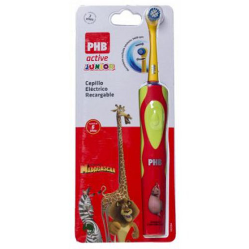 Cepillo dental electrico - phb active junior (rojo)
