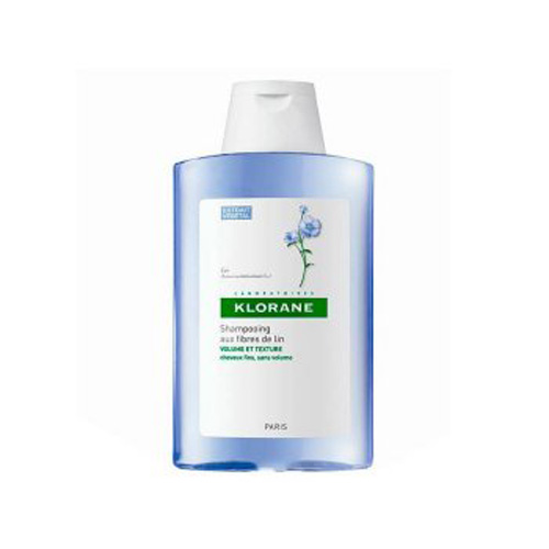 Klorane champu a las fibras de lino (1 envase 400 ml)