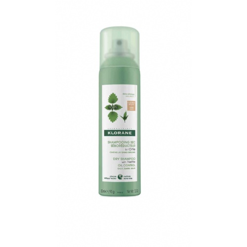 Klorane champu seco al exto de ortiga cabello castaÃ±o o moreno 1 envase 150 ml - cabello castaÃ±o o