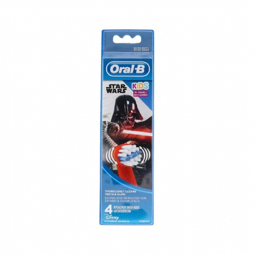 Cepillo dental electrico infantil recambios oral-b pro kids 3+ spiderman 4 recambios - oral-b pro ki