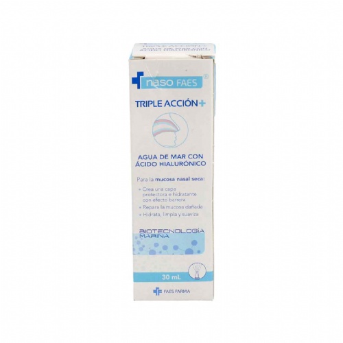 Naso faes triple accion+ limpieza nasal (30 ml)