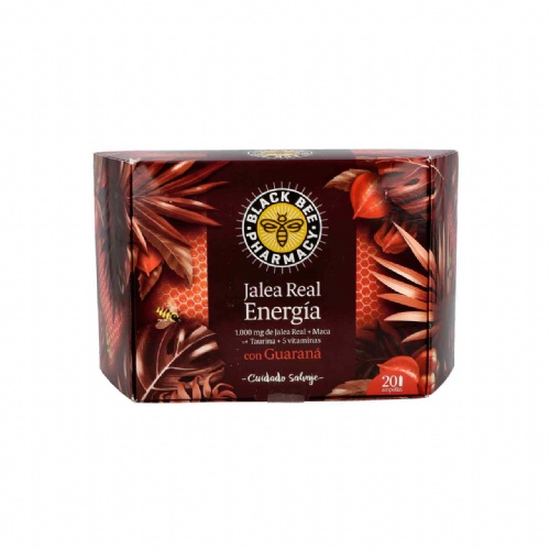Black bee pharmacy jalea energia (20 viales 10 ml)