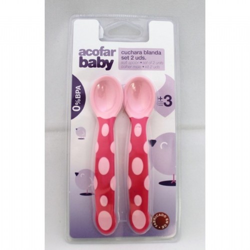 Acofarbaby cuchara blanda (set 2 u)