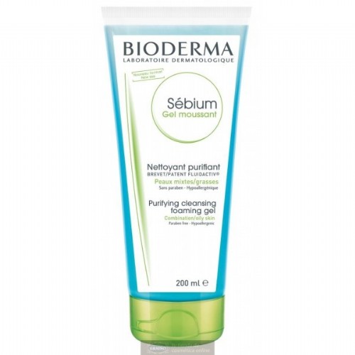Sebium gel moussant - bioderma (200 ml)