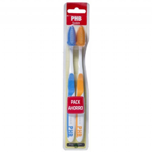 Cepillo dental adulto - phb plus (suave duplo)