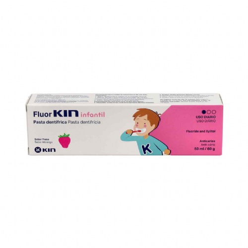 Fluor kin infantil pasta dentifrica (1 envase 50 ml fresa)