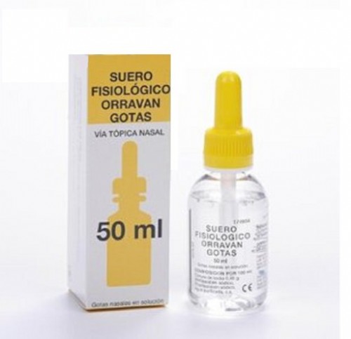 Orravan suero fisiologico (gotas 50 ml)