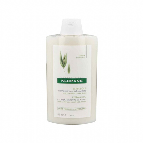 Klorane champu extrasuave a la leche de avena (400 ml)