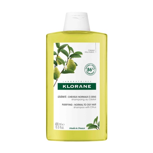 Klorane champu a la pulpa de cidra (1 envase 400 ml)
