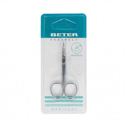 Tijera manicura - beter (pieles curva 9.2 cm)
