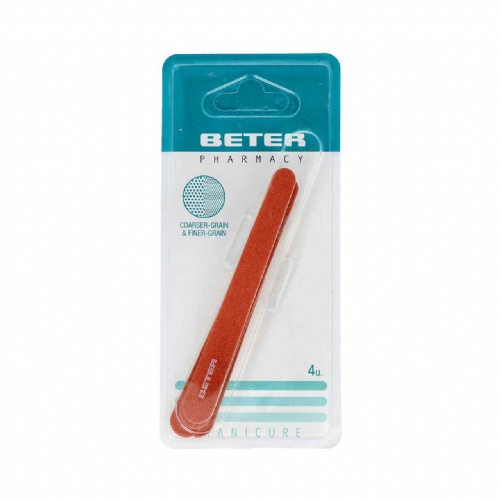 Lima de uñas - beter manicura (corindon 4 u 11cm)
