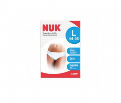 Bragas desechables nuk talla l