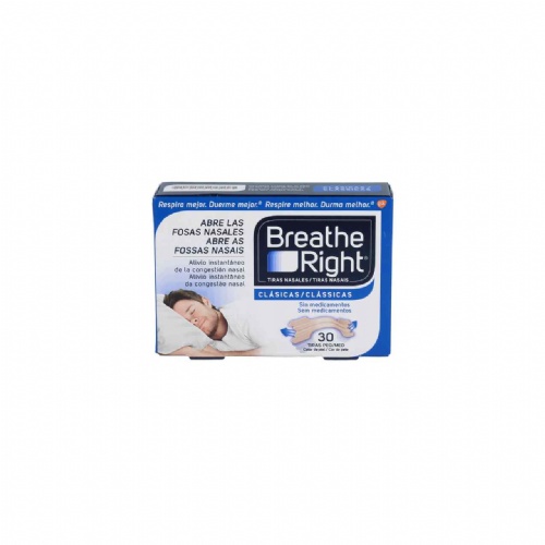 Rhinomer by breathe right - tira adh nasal (clasicas t- peq-med 30 u)