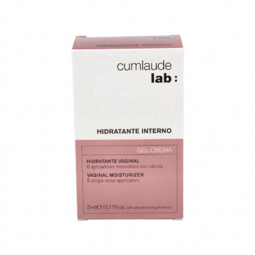 Cumlaude lab: gynelaude hidratante interno (6 ml 6 u)