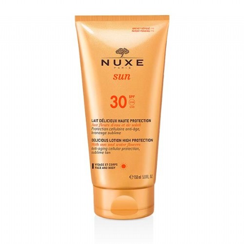 Nuxe sun leche cara spf 30 150 ml