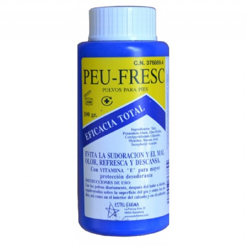 Peu-fresc polvos para pies (100 g)