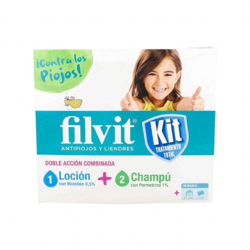 Filvit locion + champu - antipiojos (kit 100 ml + 100 ml)