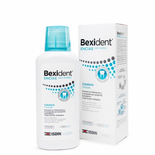 Bexident encias uso diario colutorio - triclosan (500 ml)