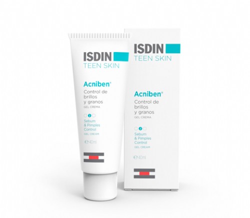 Isdin teen skin rx acniben repair hidratante reparador y aliviador  gel crema 1 envase 40 ml - isdin