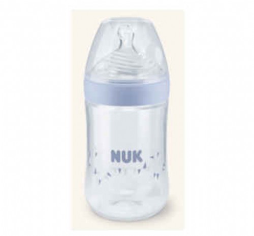 Biberon pp silicona - nuk nature sense (1m 260 ml)