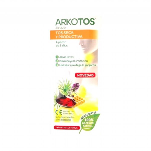 Arkotos tos seca y productiva (140 ml)