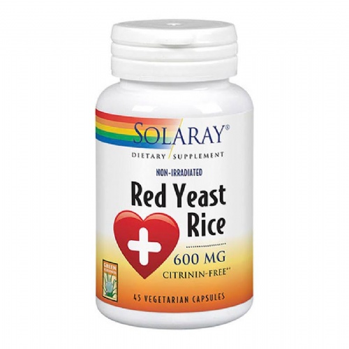 Solaray red yeast rice 45 caps