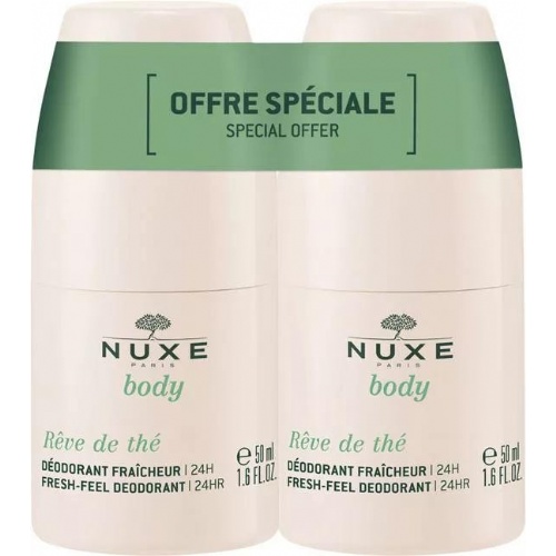 Nuxe reve de the desodorante duplo 2x50ml