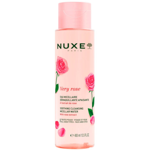 Very rose agua micelar calmante 3 en 1 todas las pieles  1 envase 400 ml maxi formato