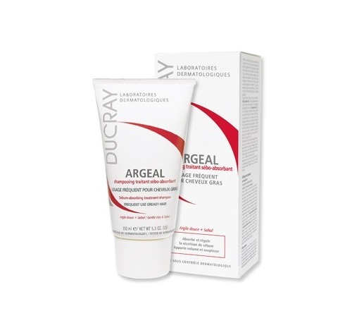 Argeal champu sebo-absorbente - ducray (200 ml)