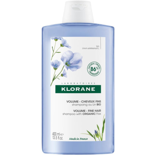 Klorane champu a las fibras de lino (1 envase 400 ml)