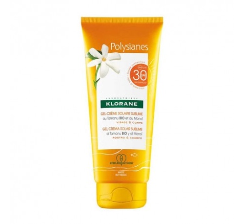 Klorane gel crema solar sublime spf 30 200 ml