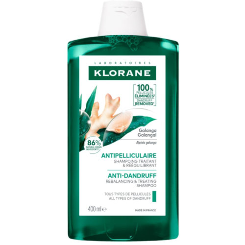 Klorane champu reequilibrante a la galanga  1 envase 400 ml