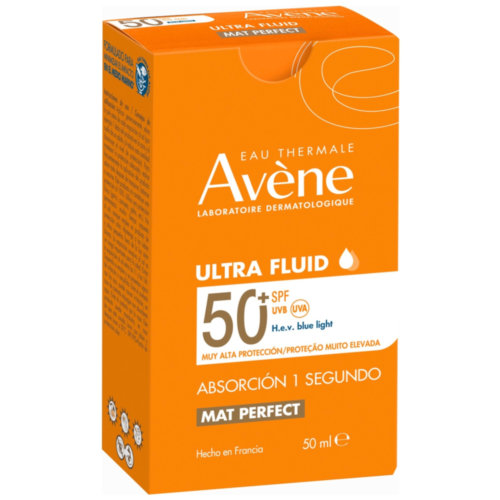 Eau thermale avene muy alta proteccion ultra fluid mat perfect fps 50+  1 envase 50 ml