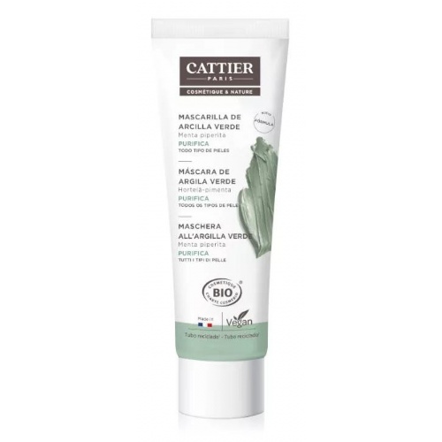 Cattier mascarilla arcilla verde piel gr