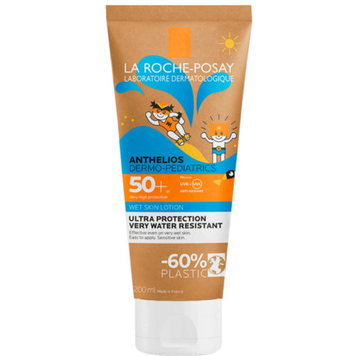 Anthelios wet skin dermo-pediatrics spf 50+  1 envase 200 ml
