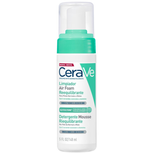 Cerave limpiador air foam reequilibrante 148ml