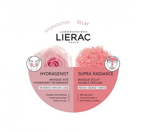 Lierac mascarilla hydragenist+supra 2x6ml