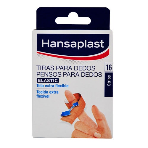 Hansaplast tiras adhesivas para dedos - aposito adhesivo (16 u)