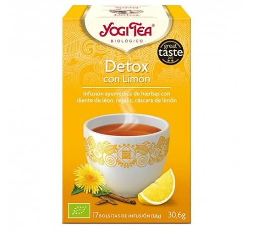 Yogi tea detox limon